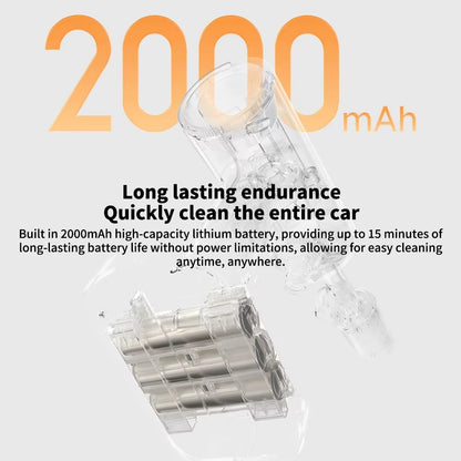 Original Xiaomi Mijia Wireless Car Washer 2 160L/h Large Water Volum Efficient Flushing High Pressure Wireless cleaning