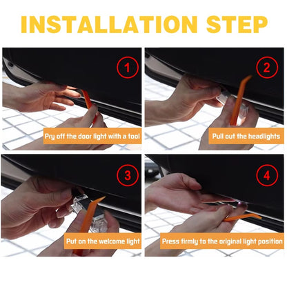 LED Car Door Projector Light