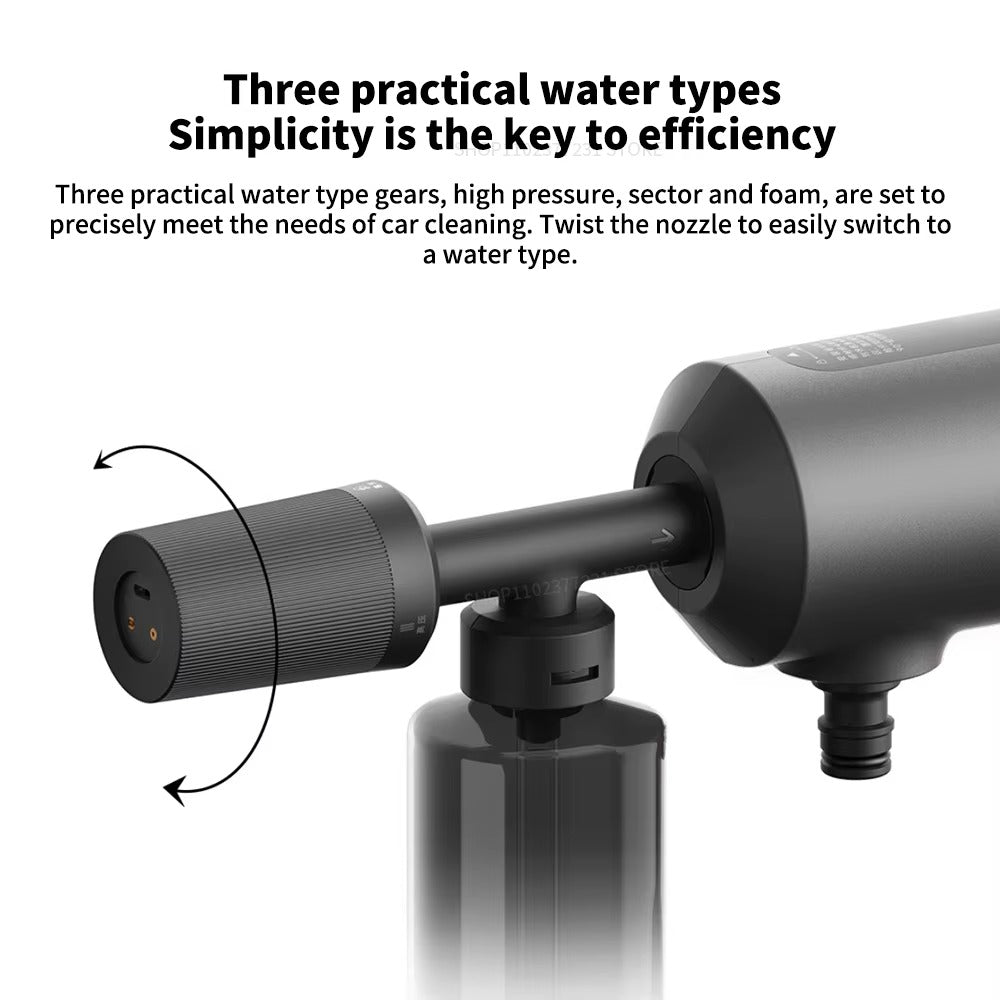 Original Xiaomi Mijia Wireless Car Washer 2 160L/h Large Water Volum Efficient Flushing High Pressure Wireless cleaning