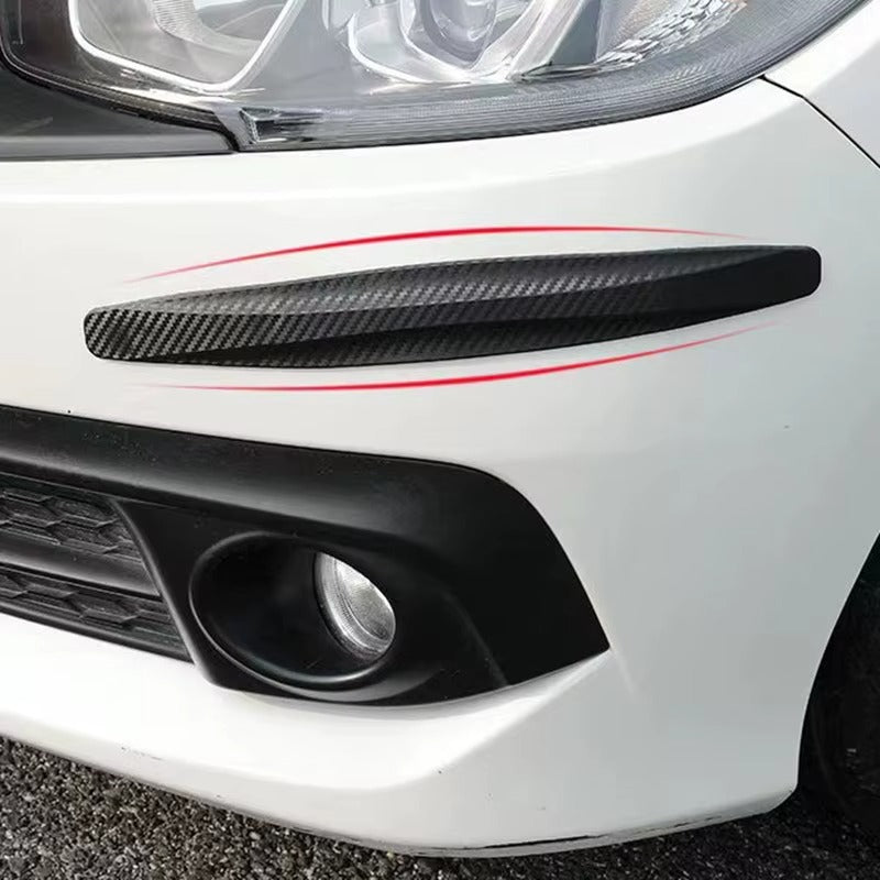 2 pcs Car Bumper Protector Strip Guard Corner Protection Strips Scratch Protector